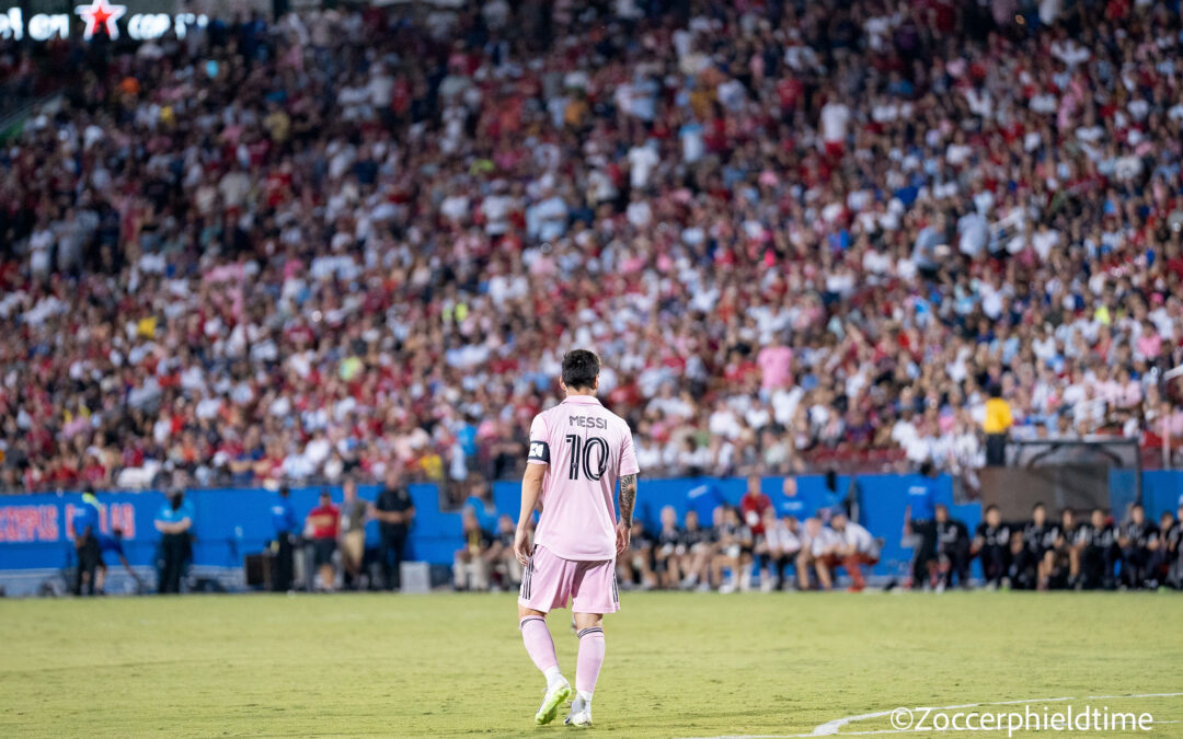 Messi va de entrada en Dallas, la nueva Meca del Futbol Mundial